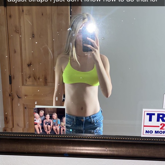 shein swimsuit , medium. bright yellow - Picture 3 of 3